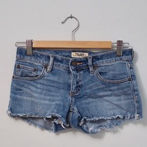 TNA Aritzia Denim Shorts